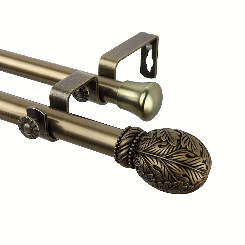 Rod Desyne Forest Adjustable Double Curtain Rod