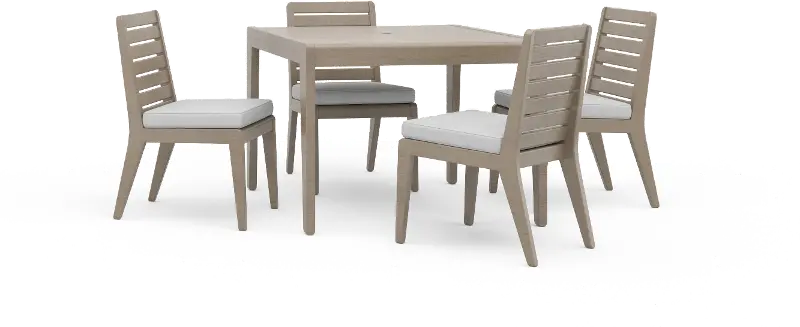 Sustain Brown 5 Piece Outdoor Dining Set