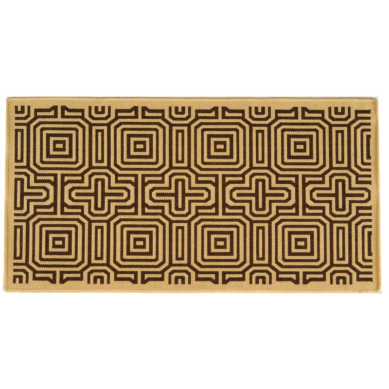 Safavieh Courtyard Geometric Print Indoor Outdoor Rug