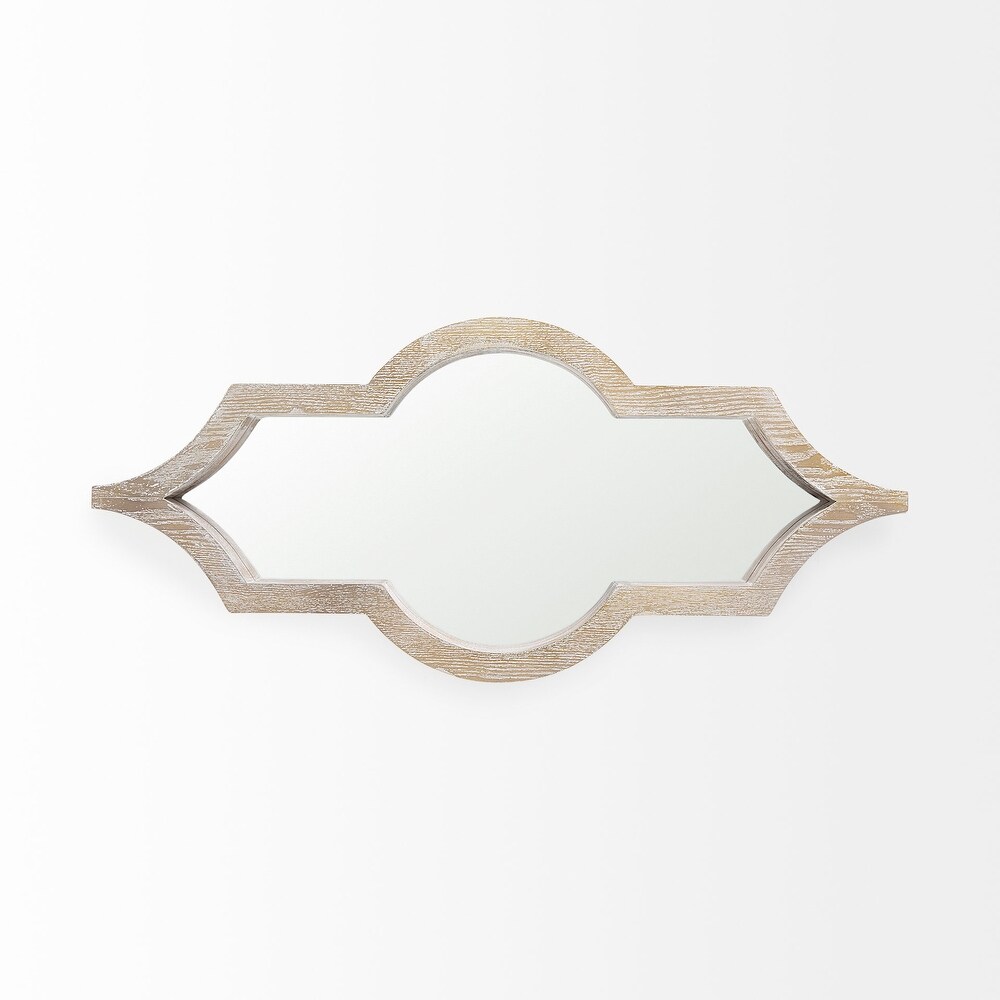 Tamanar Solid Wood Frame Moroccan Inspired Mirror   34\
