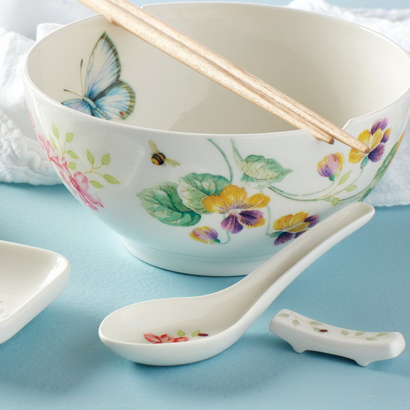 Lenox 892519 Butterfly Meadow Bowl   Chopsticks