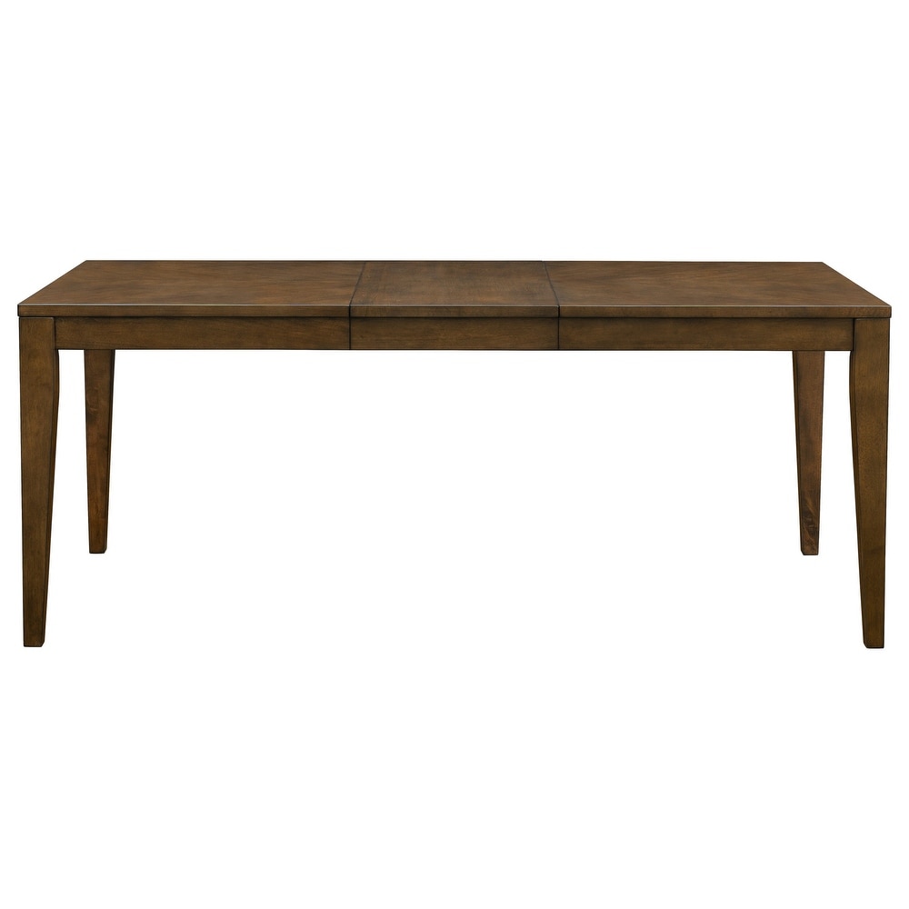 INK+IVY Cove Pecan Rectangle Extension Dining Table