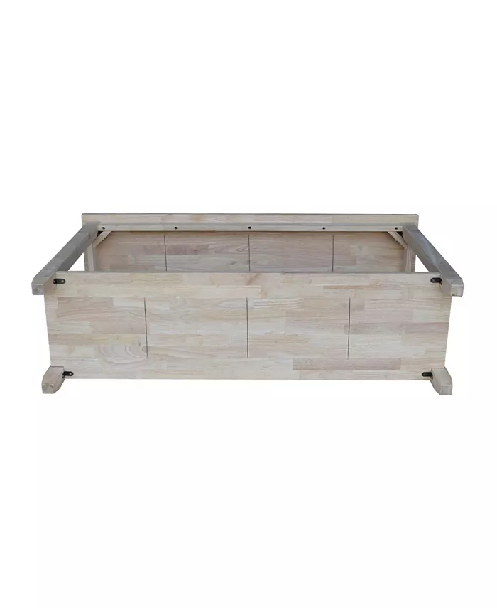 International Concepts Solano Console Server Table