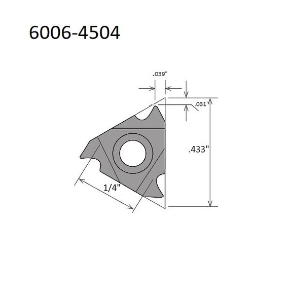 ABS Import Tools 11NR 18UN TiALN COATED INTERNAL T...