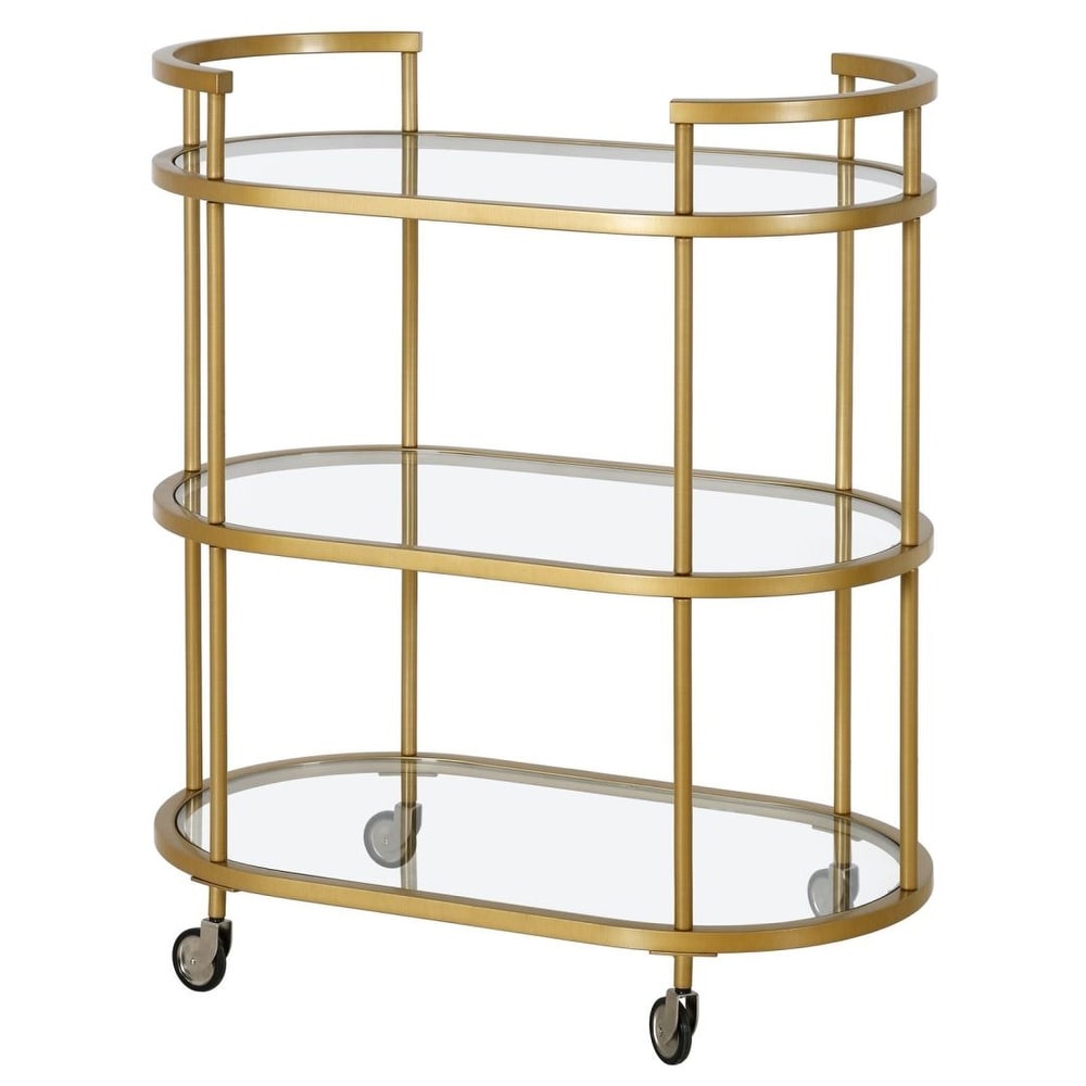 Steel Modern Bar Cart