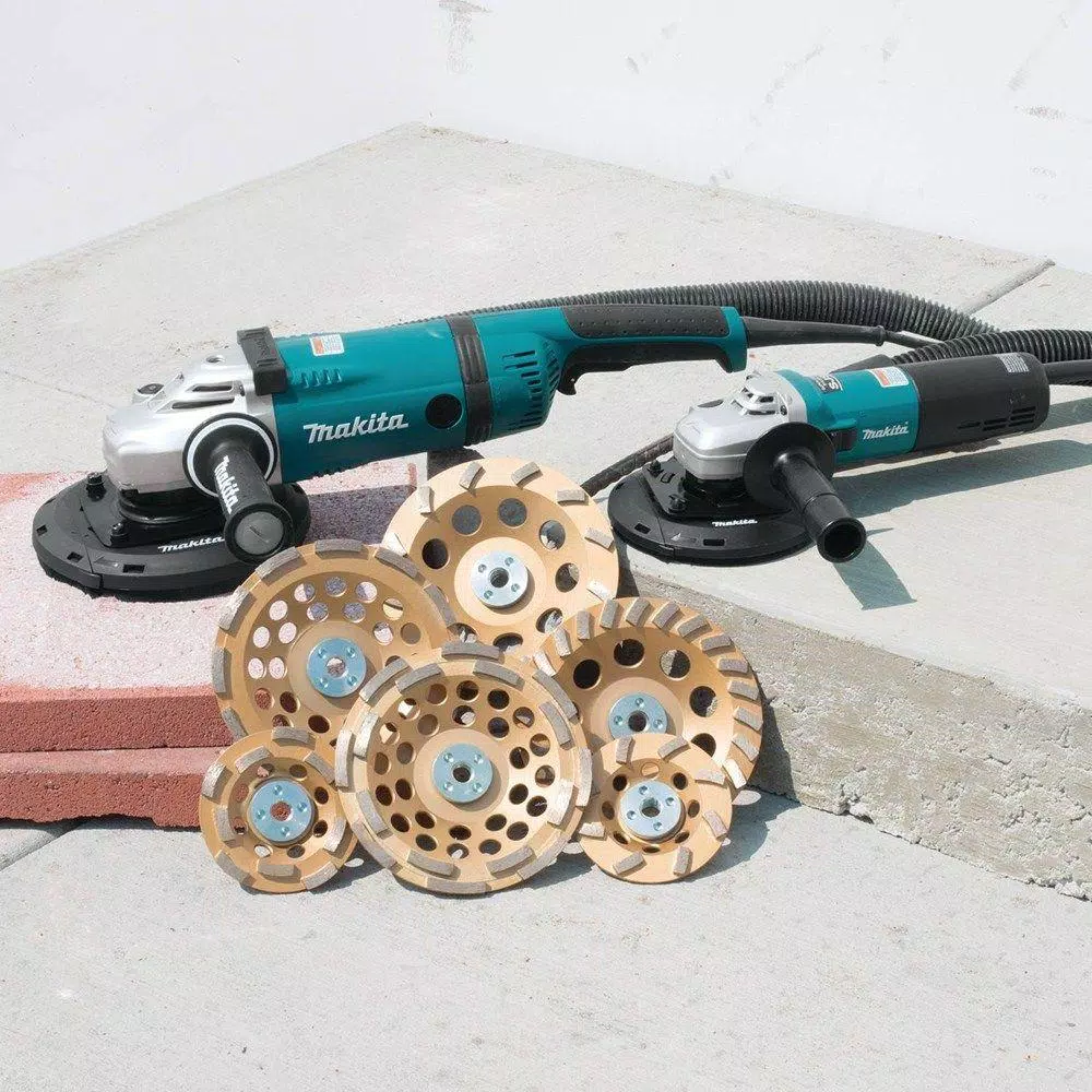 Makita 15 Amp 7 in. Angle Grinder with Soft Start and#8211; XDC Depot