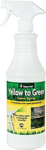 NaturVet Yellow to Green Lawn Spray