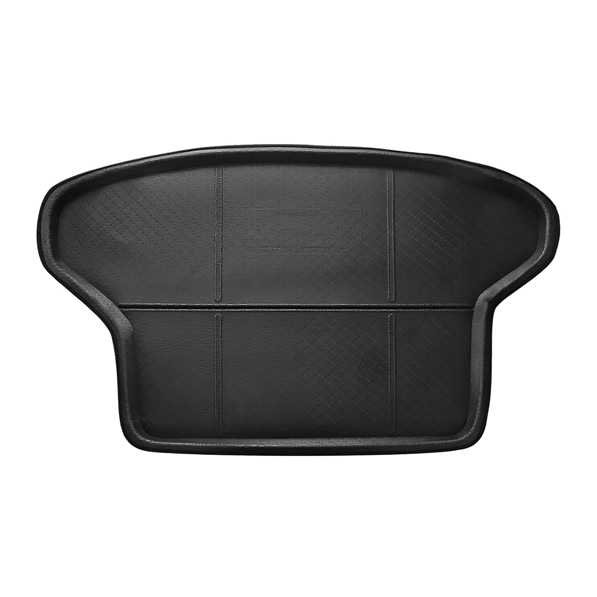 Unique Bargains Rear Trunk Tray Boot Liner Cargo Floor Mat Cover Black for Toyota Prius 2003-2010