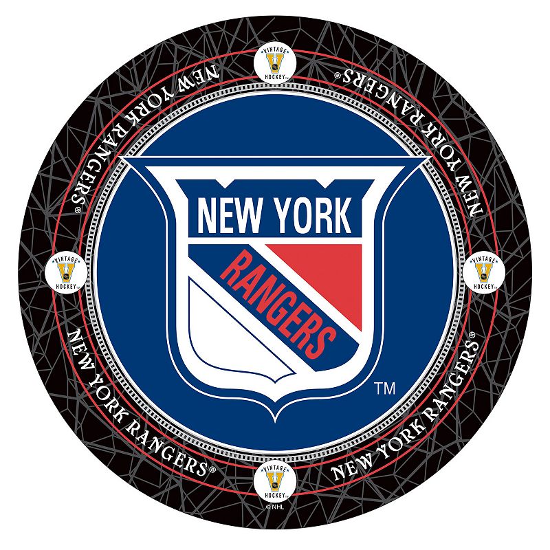 New York Rangers Chrome Pub Table