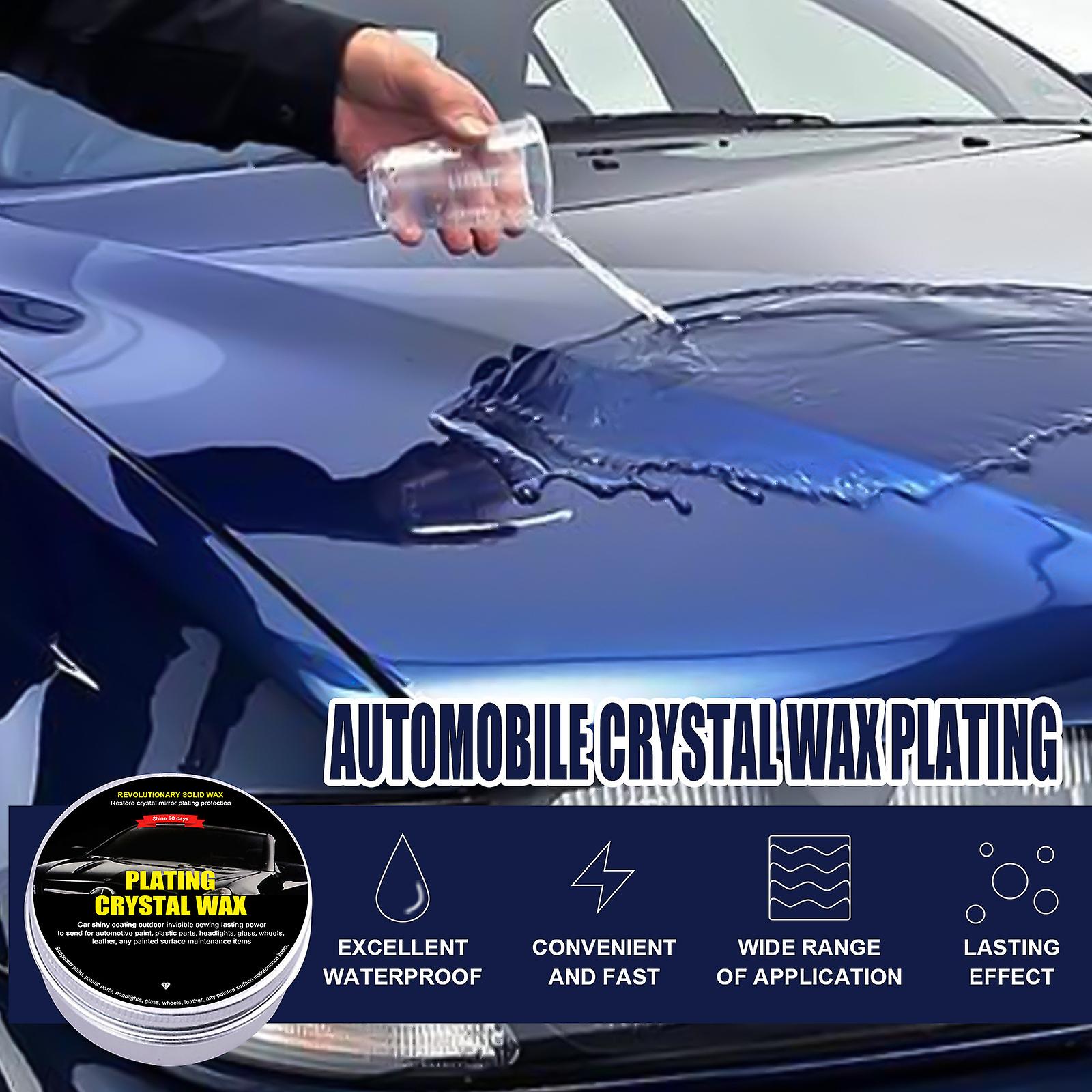 Foreign Trade Cross-border Automobile Electroplating Crystal Coating Wax Waterproof And Anti-fouling Maintenance Car Wax Car Paint Scratch Repair Wax