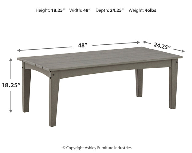 Visola Outdoor Sofa and  2 Lounge Chairs with Coffee Table and 2 End Tables