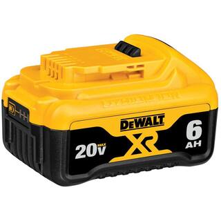 DW 20V MAX XR Premium Lithium-Ion 6.0Ah Battery (7 Pack) DCB206-7