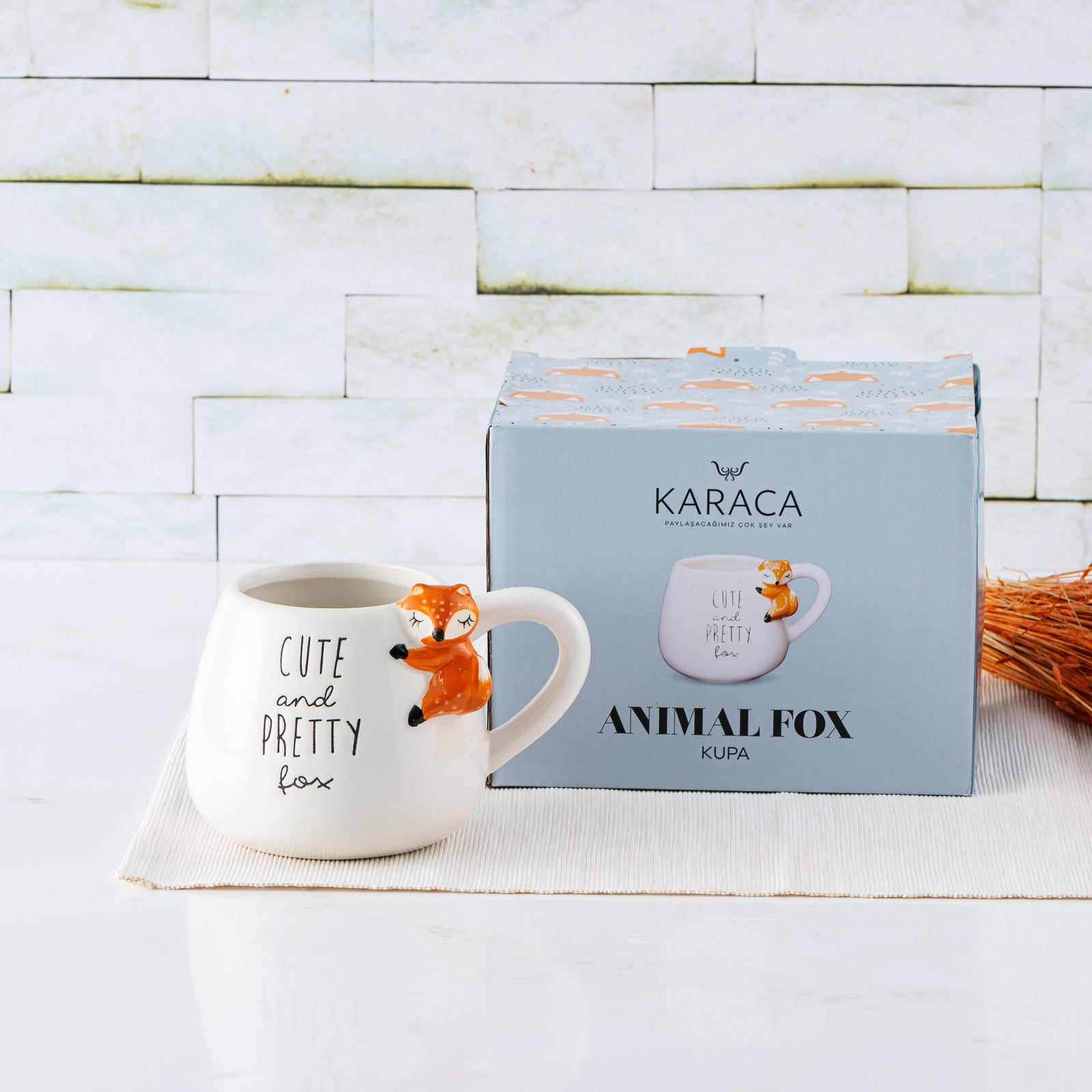 Karaca Animal Fox Mug 153.03.07.8756