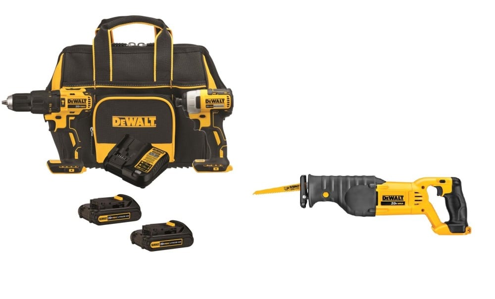 DEWALT 20V 3 Tool Combo Kit Brushless Bundle DCKSS276C2BB-DCS380B from DEWALT