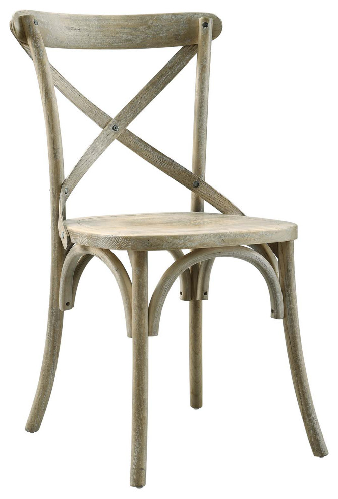 Gear Dining Side Chair   Farmhouse   Dining Chairs   by Modway  Houzz