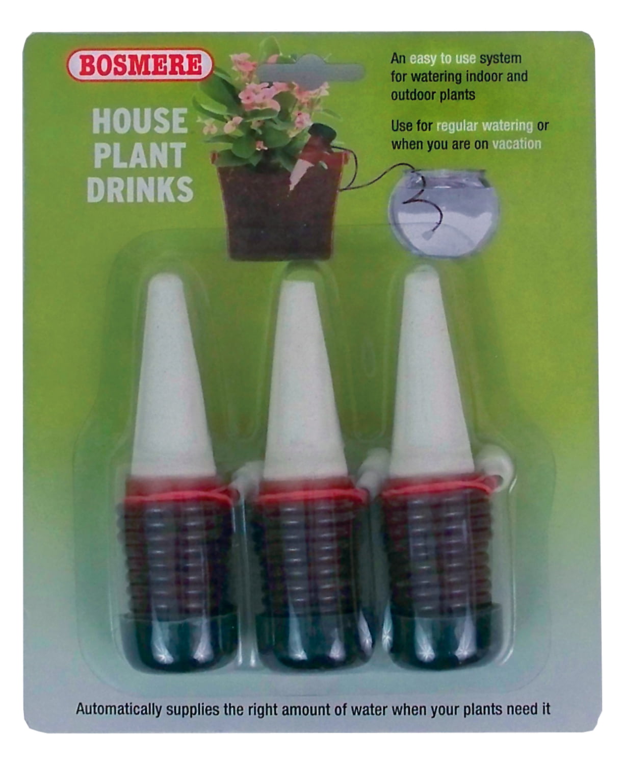 Bosmere K205 Houseplant Water Drinks 3 Count