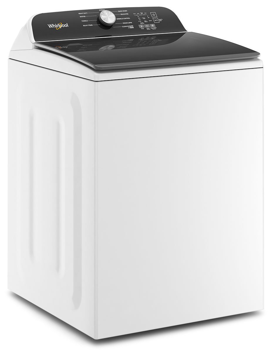 Whirlpool 5.3 Cu. Ft. White Large Capacity Top Load Washer