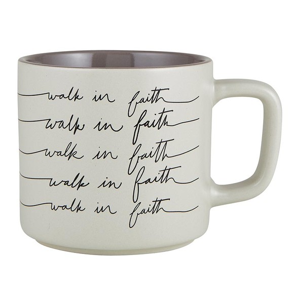 Drinkware J6140 Stackable Mug   Walk in Faith