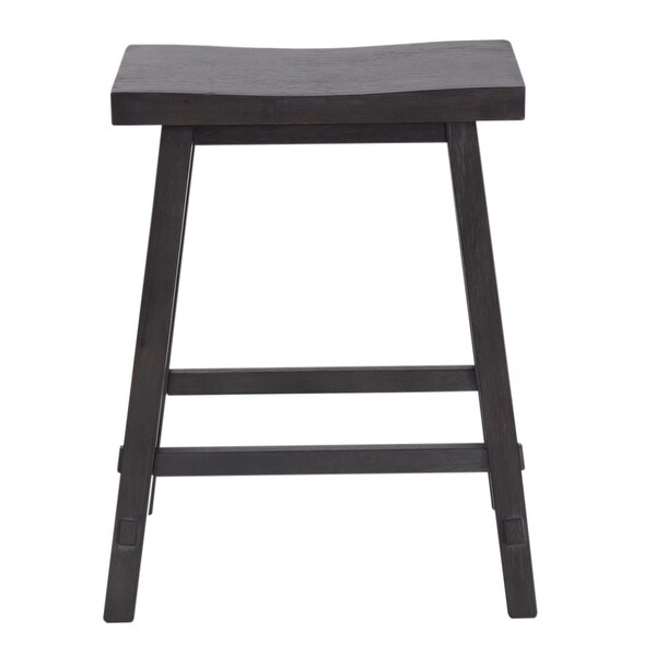 Creations Multi 24 Inch Sawhorse Counter Stool - Slate