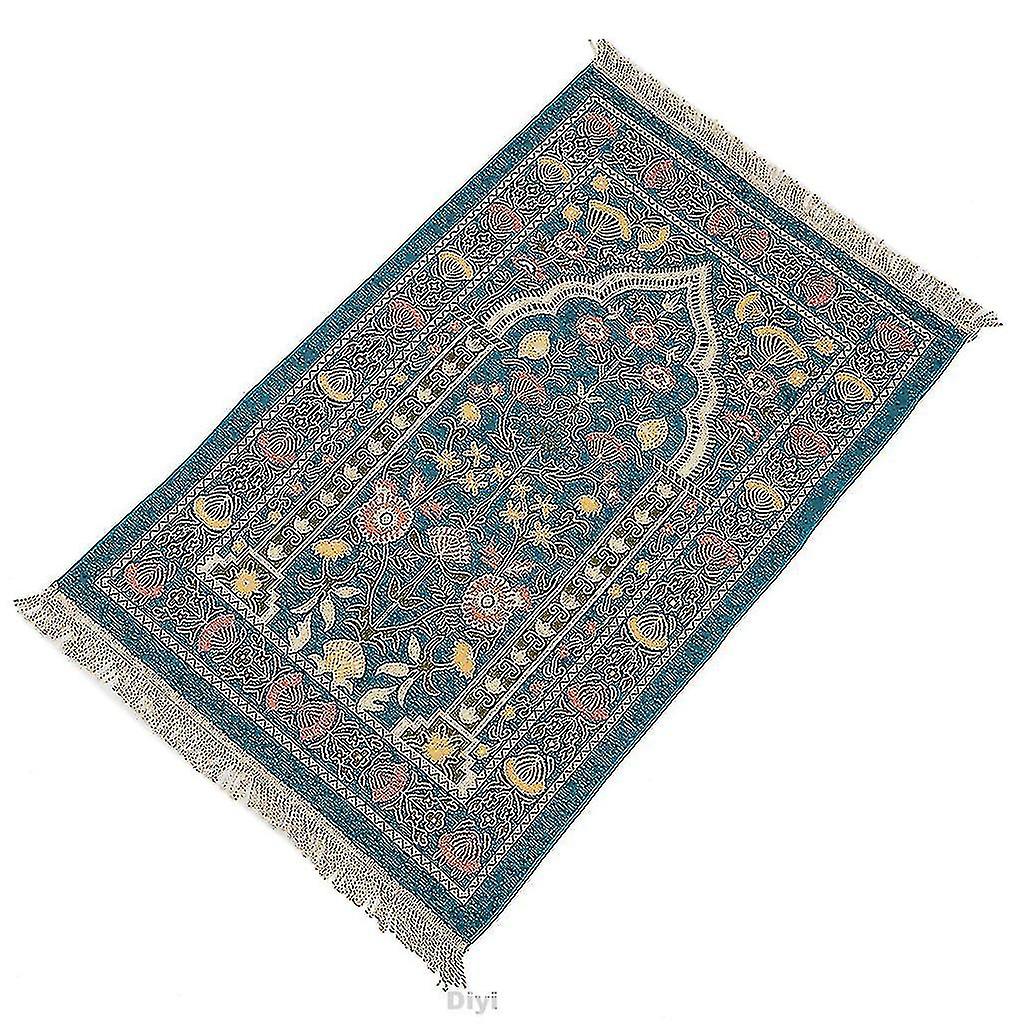 110x70cm Bedroom Classic Embroidery Gifts Ramadan Muslim Prayer Rug