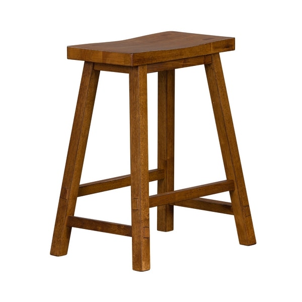 The Gray Barn Creations Sawhorse Stool - Tobacco