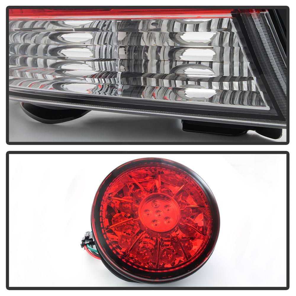 Spyder Auto Lexus IS 300 01-03 ( With Inner Trunk Lights ) LED Tail Lights - Red Clear 5085061