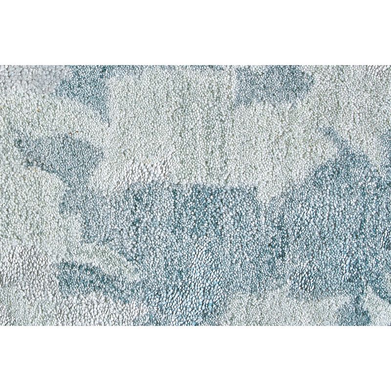 Weave and Wander Orwell Blue Abstract Area Rug