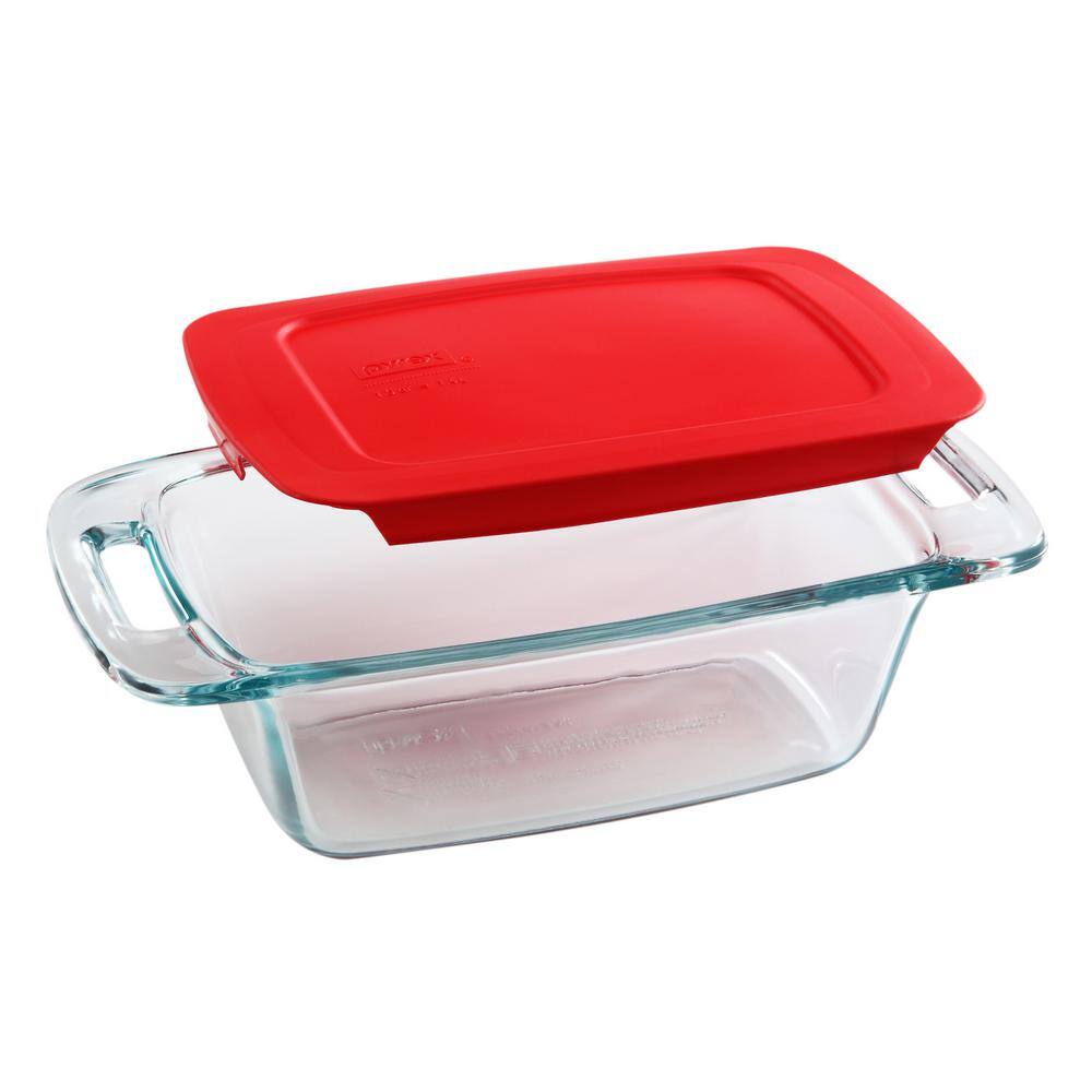 Pyrex Easy Grab 1.5 qt. Rectangle Glass Baker 1090991