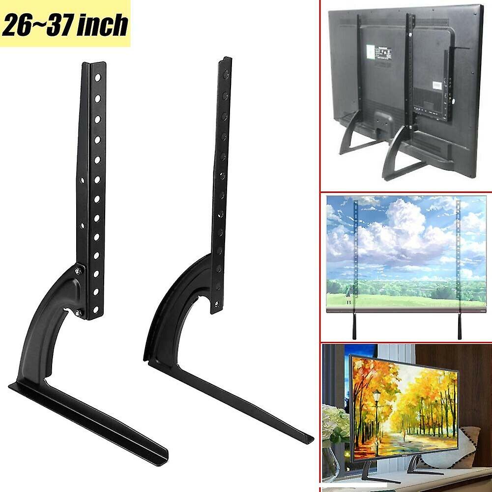 Universal Desk Table Top Tv Wall Bracket Mount Flat Plasma Lcd 26- 37