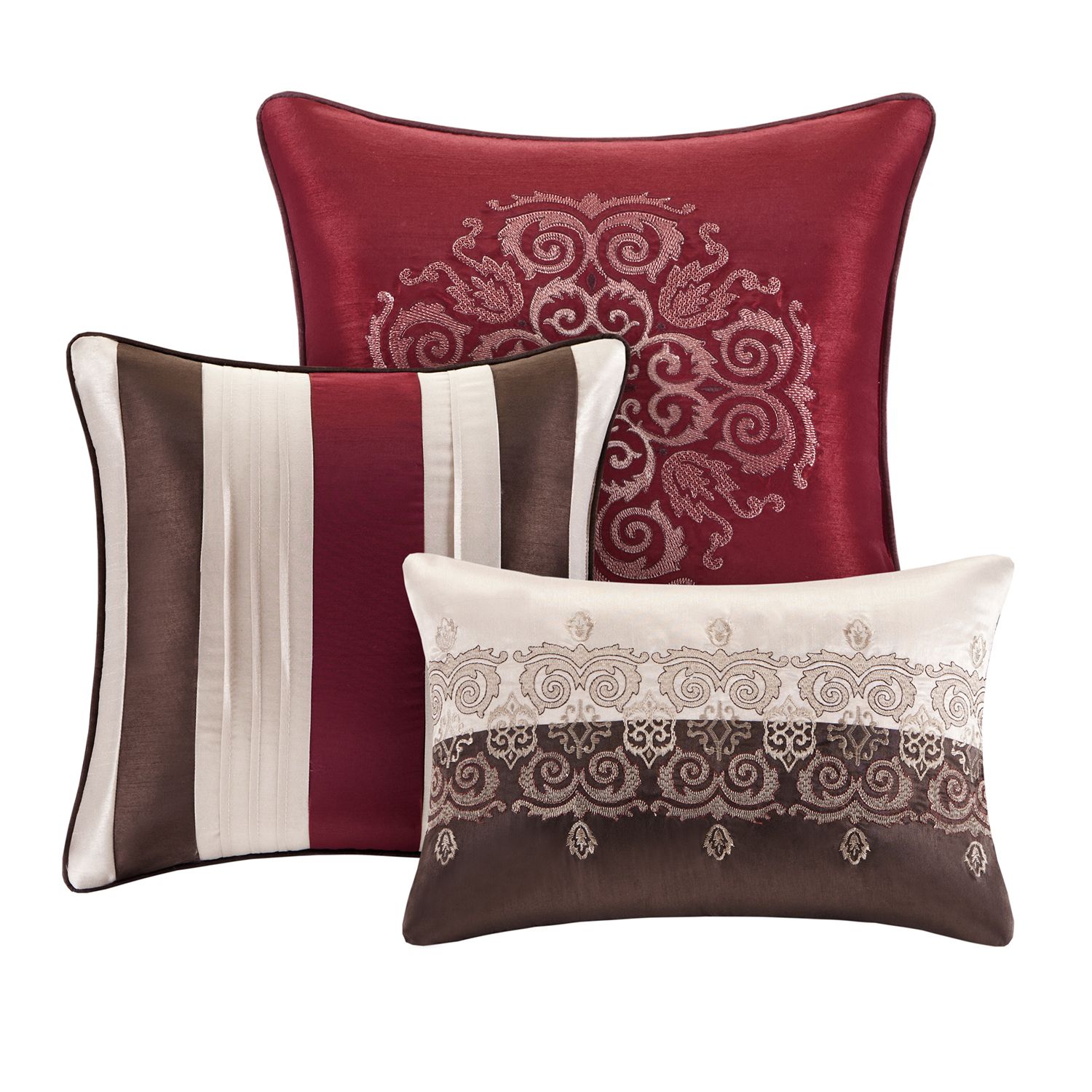 Madison Park Blaine 7-pc. Comforter Set with Throw Pillows