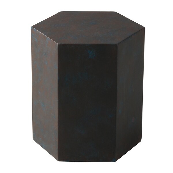 COSIEST MgO Outdoor Hexagonal End Table