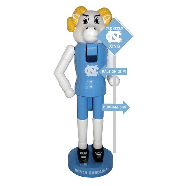 12 inch North Carolina Rivalry Nutcracker