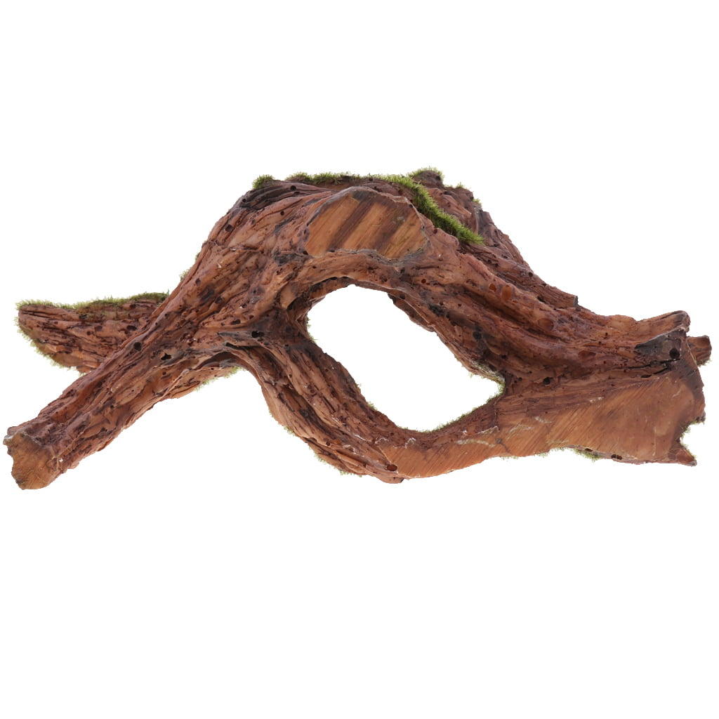 Reptile Terrarium Landscaping Driftwood Natural Wood Trunk Aquarium Decoration