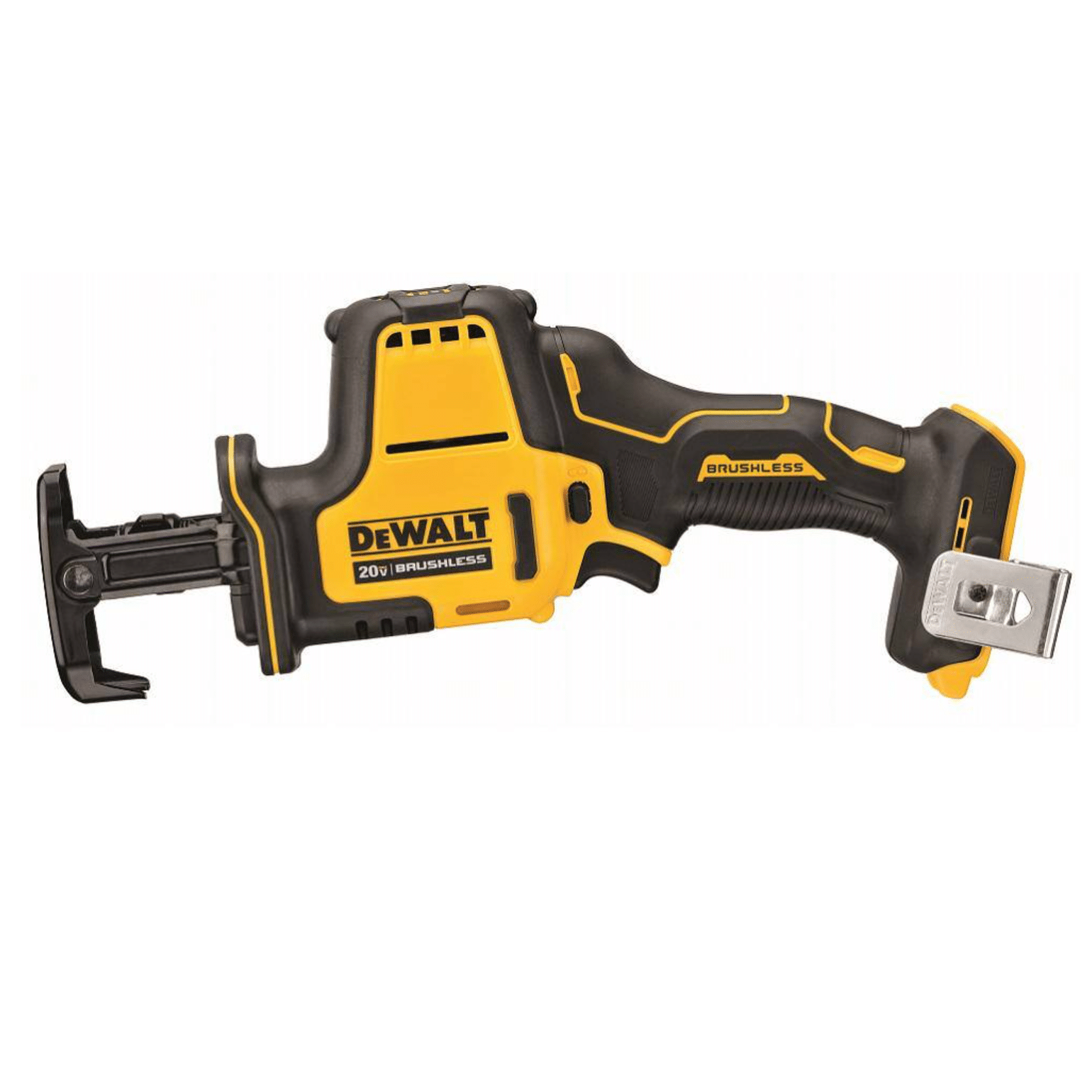 Dewalt Atomic 20V Max Cordless Brushless Compact 1/2 in. Drill/Driver， (2) 20-Volt 1.3Ah Batteries and Reciprocating Saw (DCD708C2W369B)