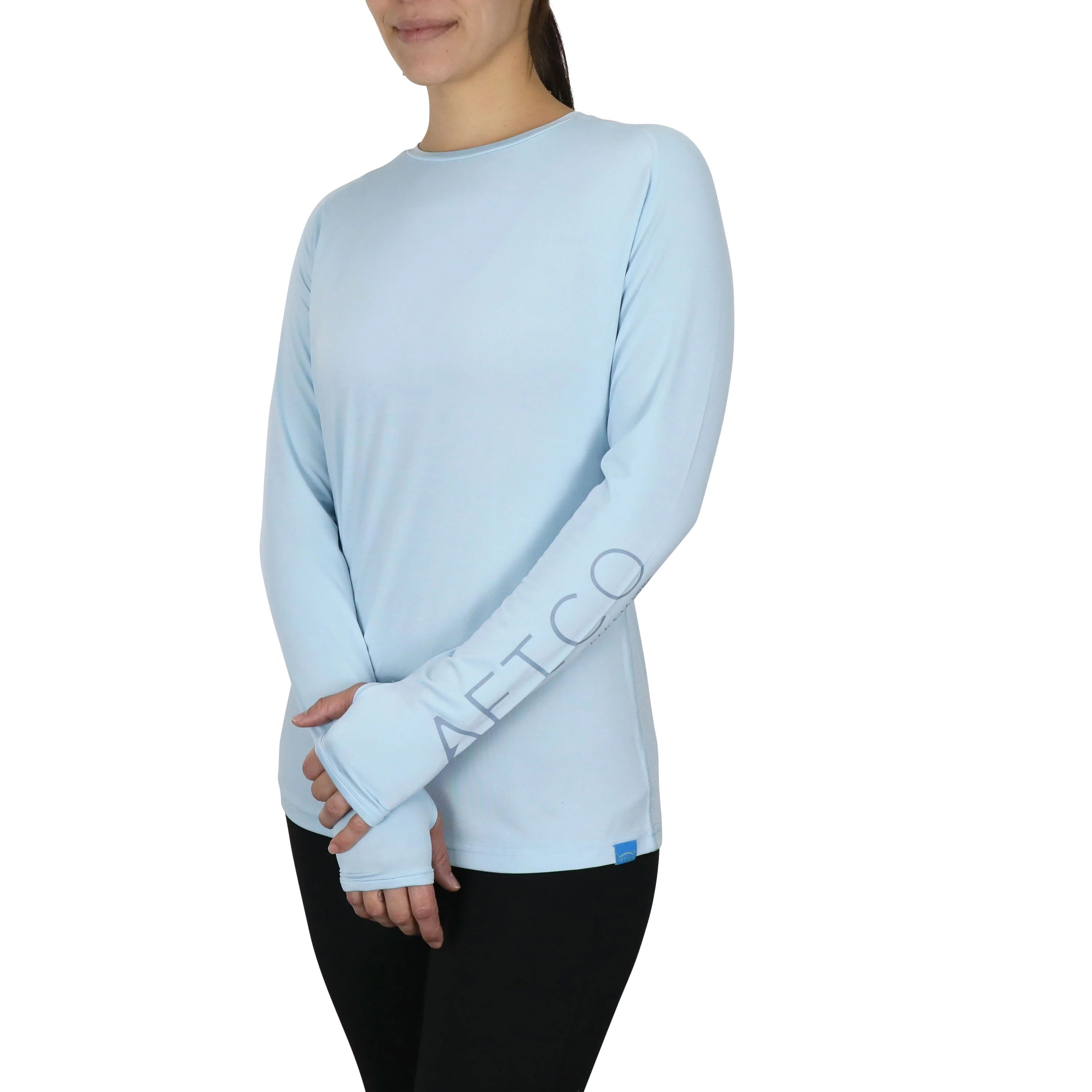 Women's Samurai LS Sun Protection Shirt - Sky Blue