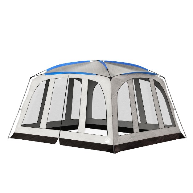 Screened in Outdoor Canopy Tent 14 X 12 Pop Up Shelter With Mosquito And Uv Protection For Camping Or Backyard Screen House By Wakeman Outdoors