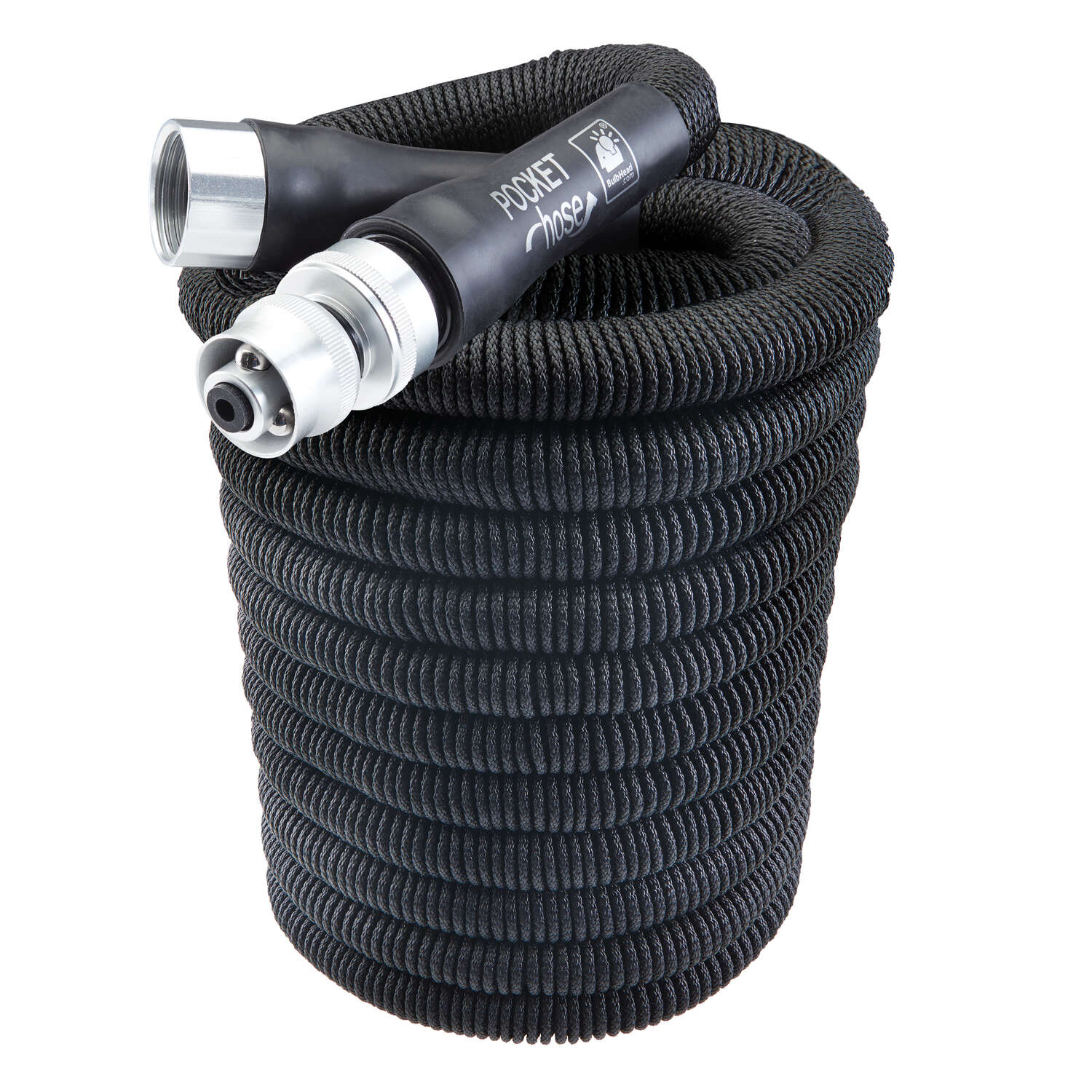 Pocket Hose Silver Bullet 3/4 in. D X 75 ft. L Light Duty Expandable Lightweight Garden Hose