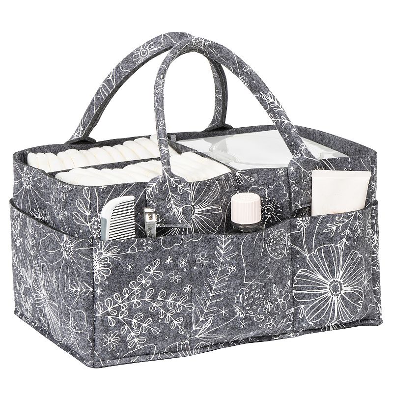 Sammy and Lou Floral Felt Storage Caddy