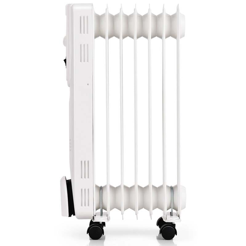 1500W Quiet Oil Filled Space Heater Portable Allergen Free Radiator