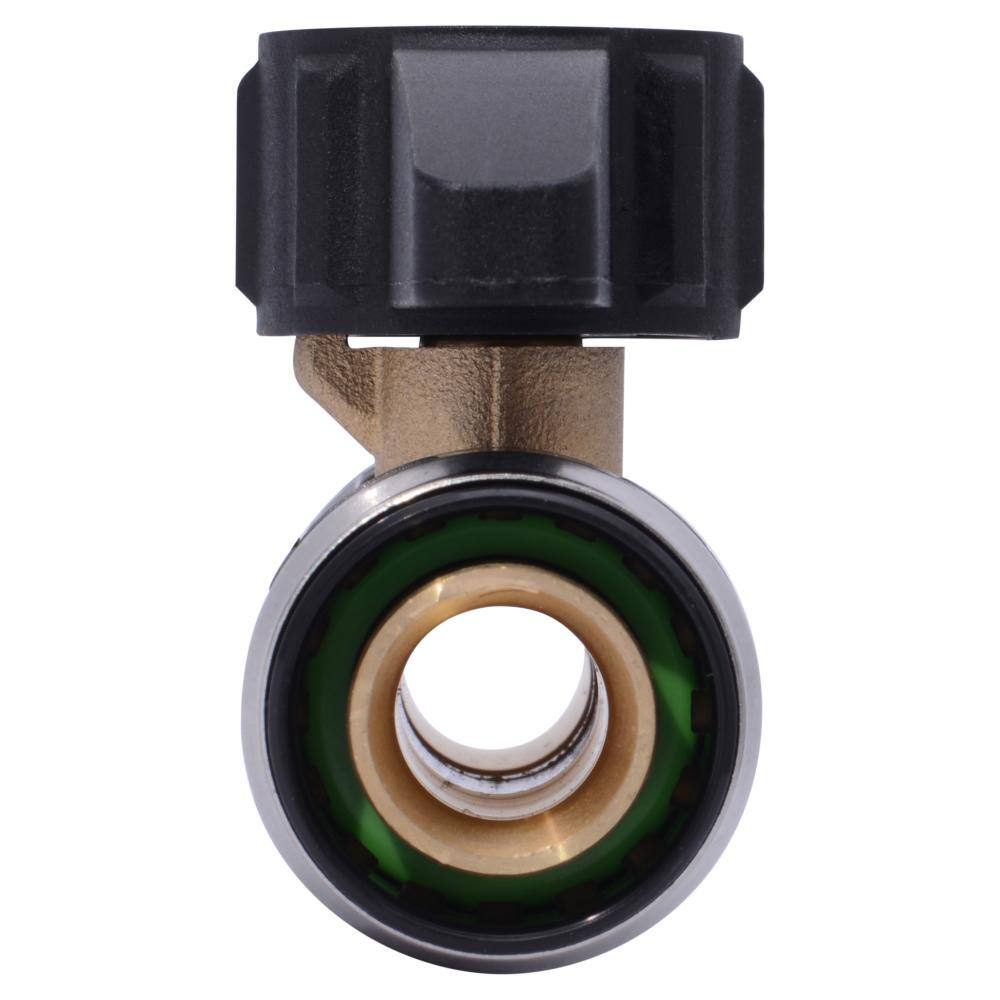 SharkBite EvoPEX 34 in. Brass Push-to Connect Ball Valve K22185A