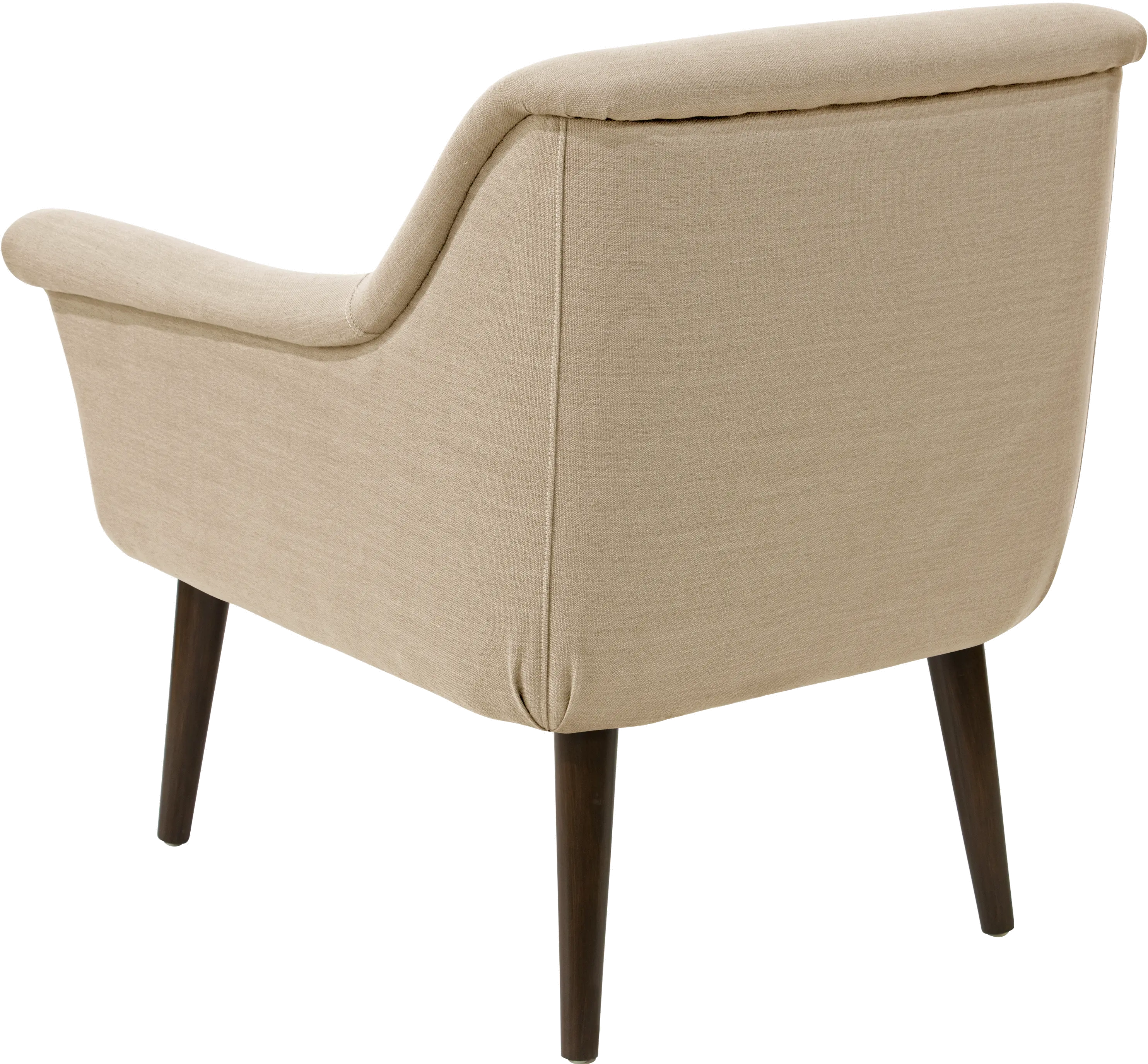 Charlotte Linen Sandstone Accent Chair - Skyline Furniture