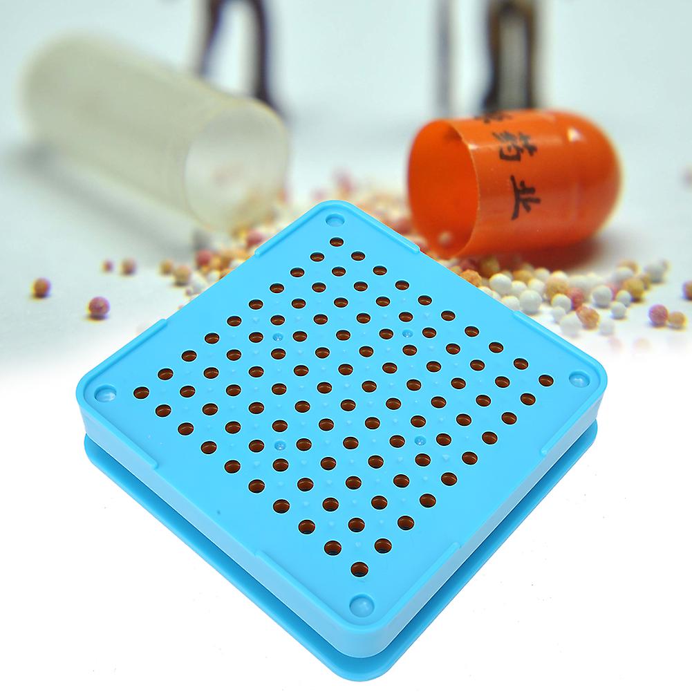 100 Holes Capsule Filler Manual Diy Capsule Powder Pressing Filling Machine Board Tool