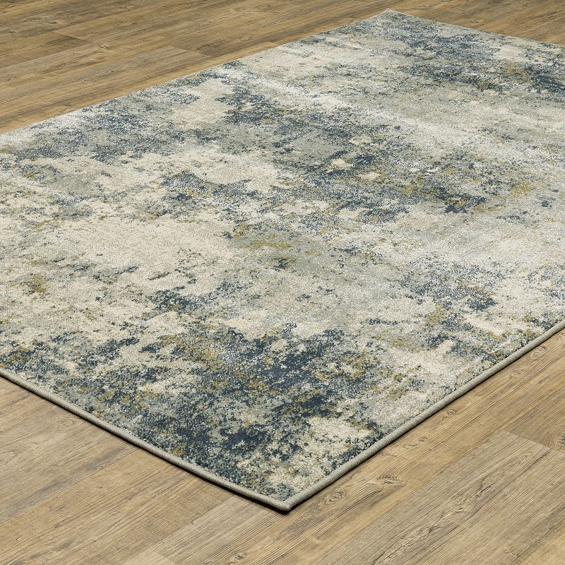 StyleHaven Bassel Distressed Abstract Area Rug