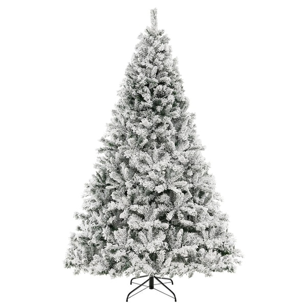 Costway 6 FT/7FT/8FT PreLit Christmas Tree 3Minute Quick Shape