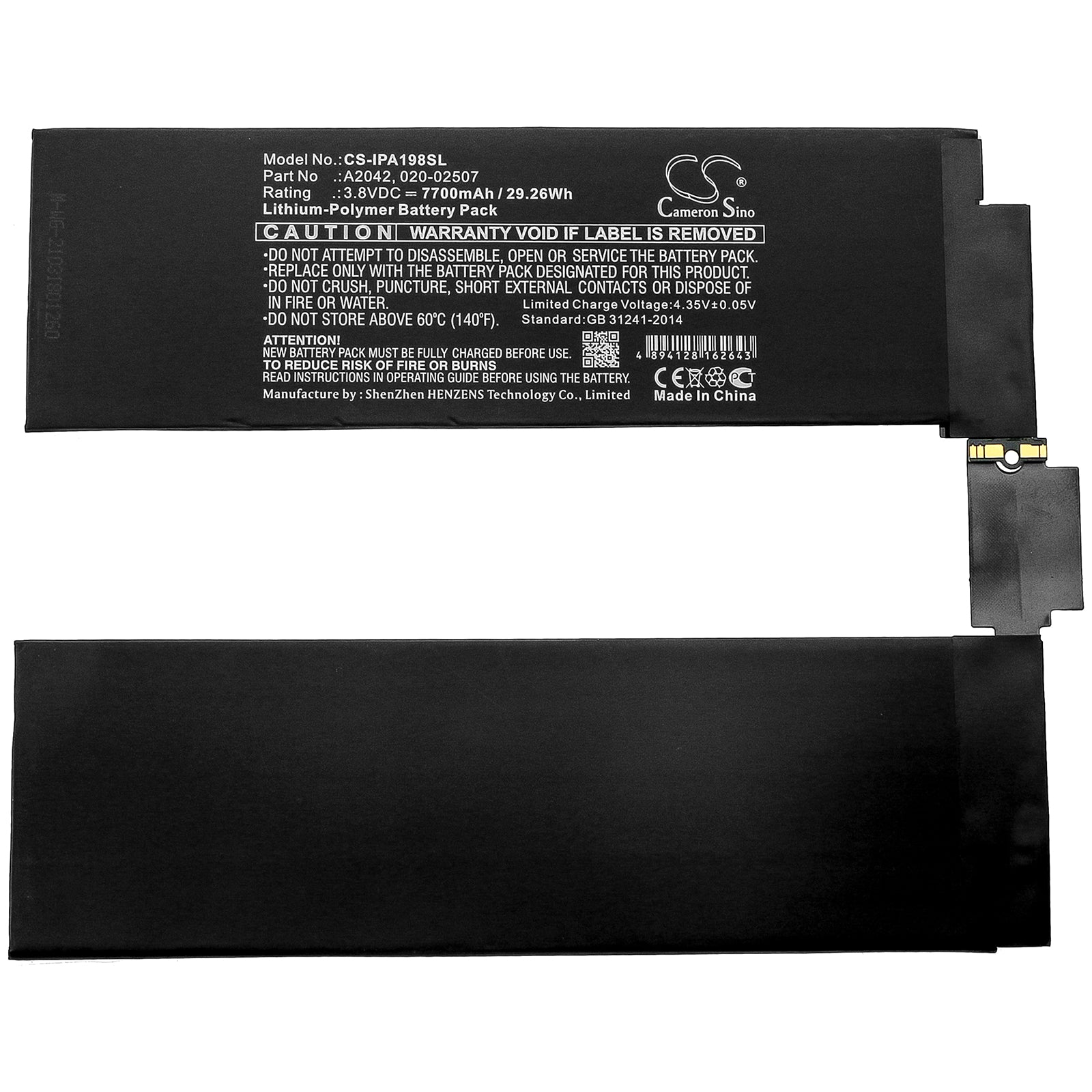 Apple A1934 A1979 A1980 A2013 iPad 83 iPad Pro 11 Replacement Battery BatteryClerkcom Tablet