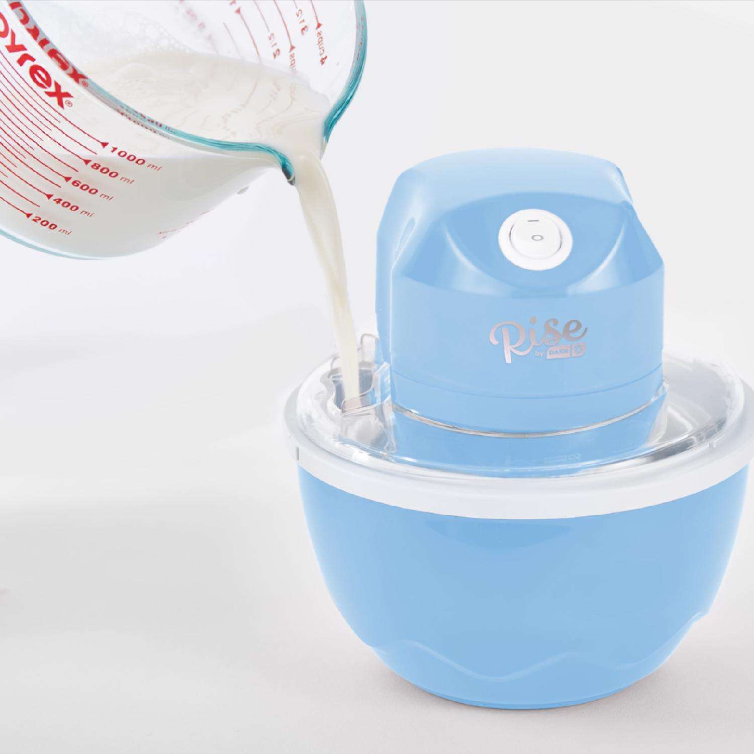 Rise by Dash Blue 0.5 qt Ice Cream Maker 6.1 in. H X 6.3 in. W X 6.3 in. L