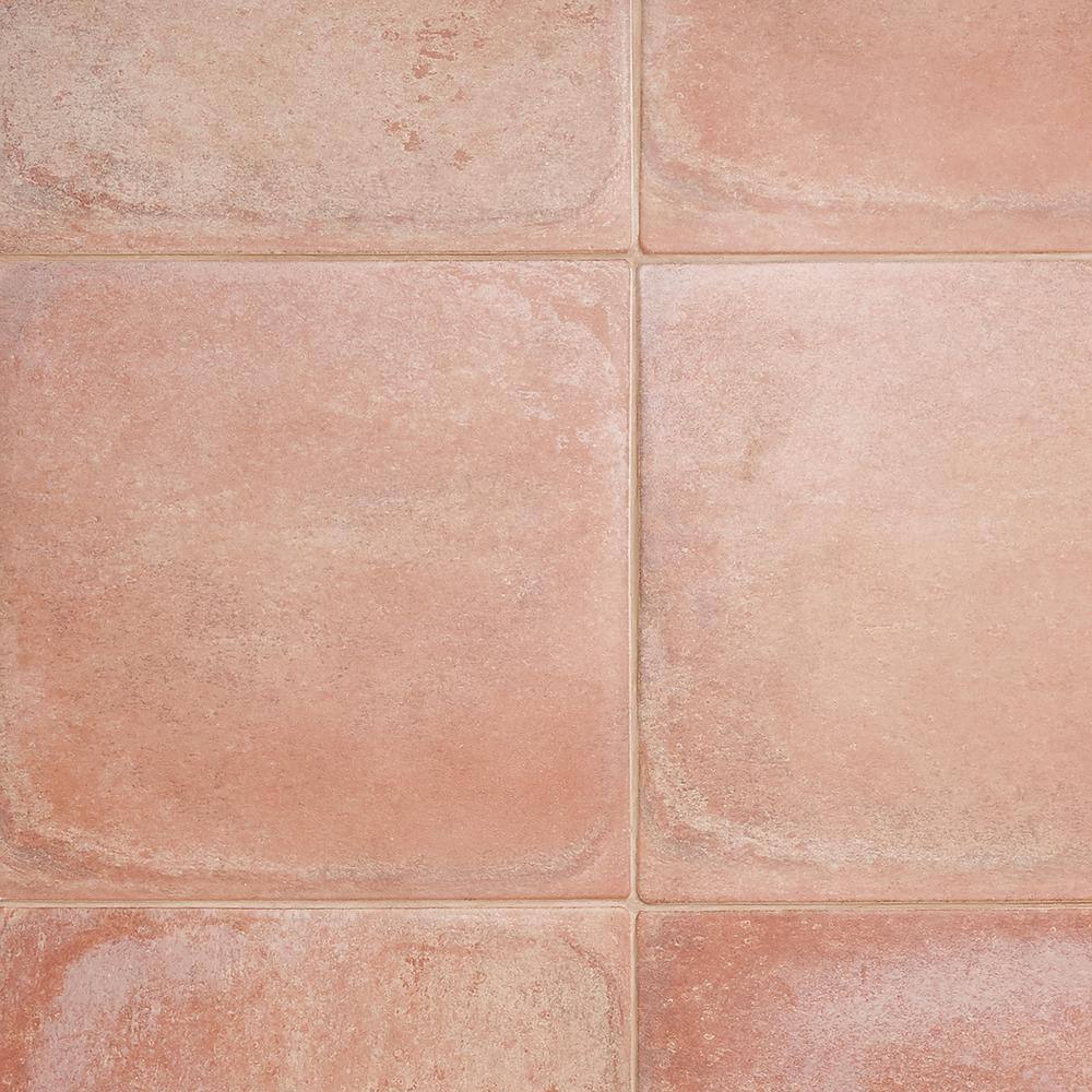 Ivy Hill Tile Kaleo Brick 14.17 in. x 14.17 in. Matte Porcelain Terracotta Look Floor and Wall Tile (10.76 sq. ft.Case) EXT3RD107135