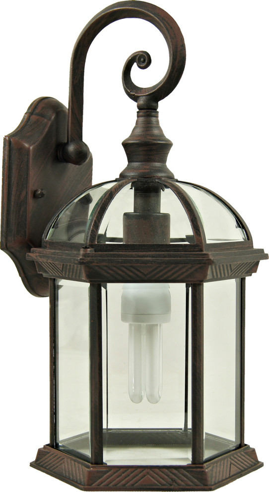 Anita Exterior Wall Lantern   Traditional   Outdoor Wall Lights And Sconces   by HedgeApple  Houzz