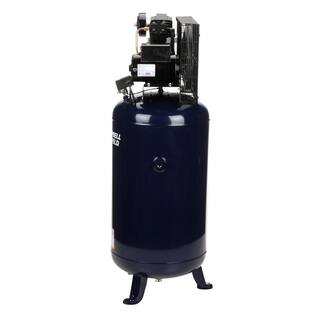 Campbell Hausfeld 80 Gal. Vertical Two Stage Stationary Electric Air Compressor 14CFM 5HP 230V 1PH (HS5180) HS5180