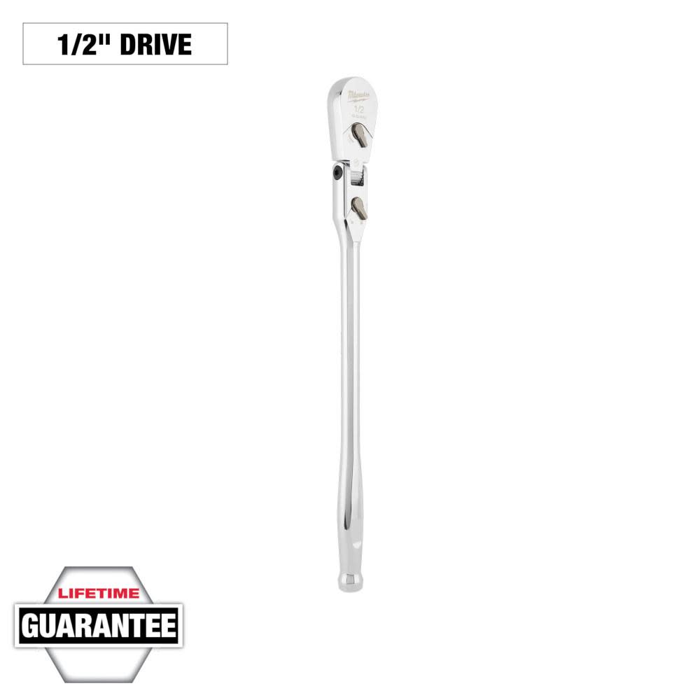 Milwaukee 1/2" Drive 18" Flex Head Ratchet 48-22-9052 from Milwaukee